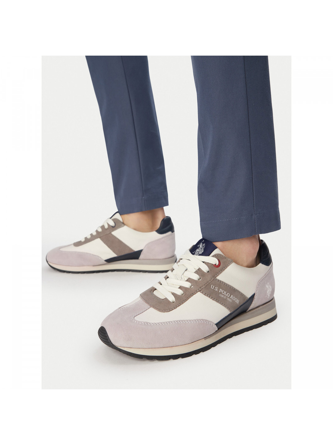 Sneakersy U S Polo Assn EO-SEANY001M 6LS1 Šedá